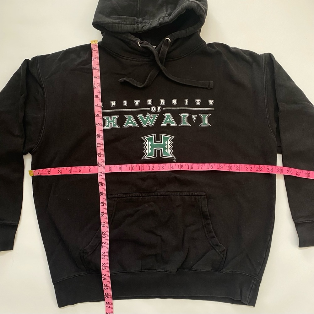 University Hawaii black hoodie, men's XL - Picture 3 of 3